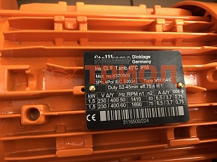 Привод RPM 1-B 36м 1,50KW ccw 400V 3PH 50Hz. Код 11-31-3771