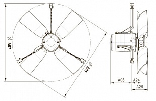 Шахтные (крышные) вентиляторы Vostermans Multifan (Мультифан)