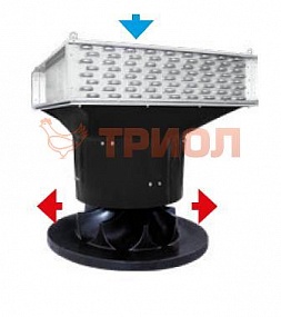 Теплообменник воздух-вода Heat-X® Тип V – вертикальный воздуховод (REVENTA GmbH)