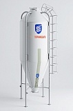 Бункер - силос из стеклопластика для хранения корма 3,5 - 70 м³ (Eurosilos, Италия)
